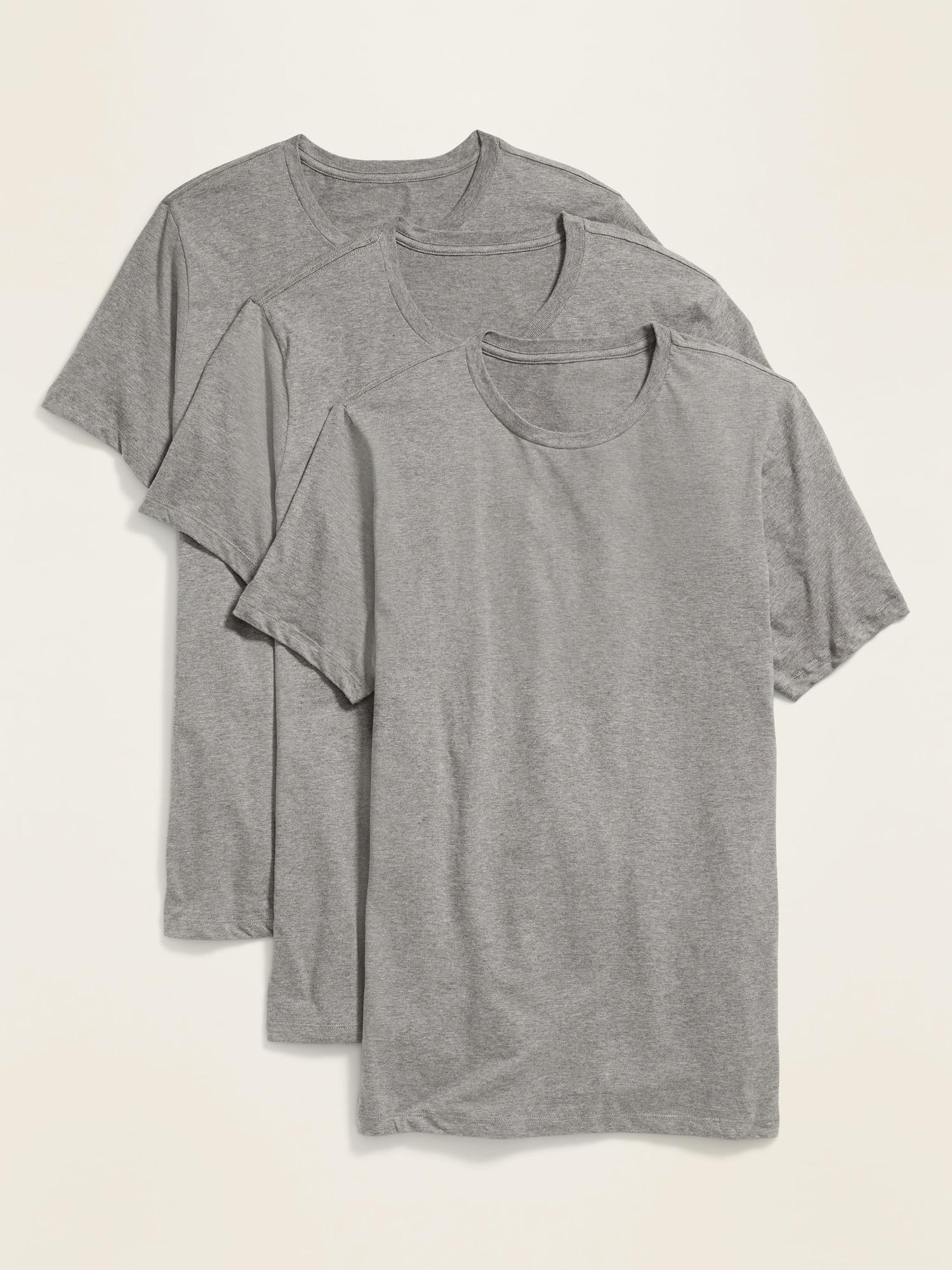 Go-Dry Crew-Neck T-Shirts 3-Pack Product Image