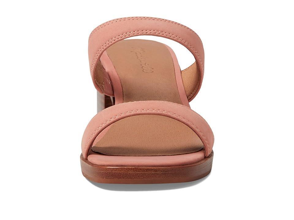 Madewell Ora Double Strap Sandal Strap Nubuck (Dried Rose) Women's Shoes Product Image