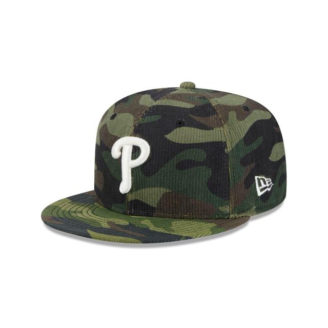 Philadelphia Phillies Camo Cord 59FIFTY Fitted Hat Male Product Image