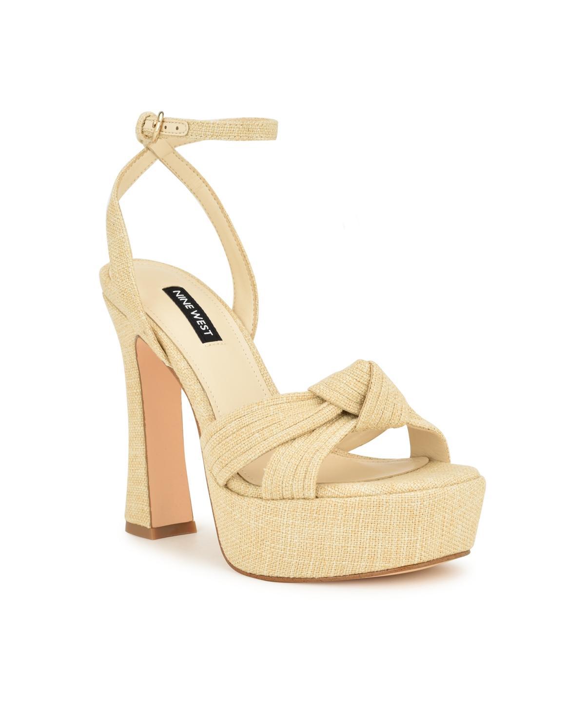 Nine West Irna Ankle Strap Platform Sandal Product Image