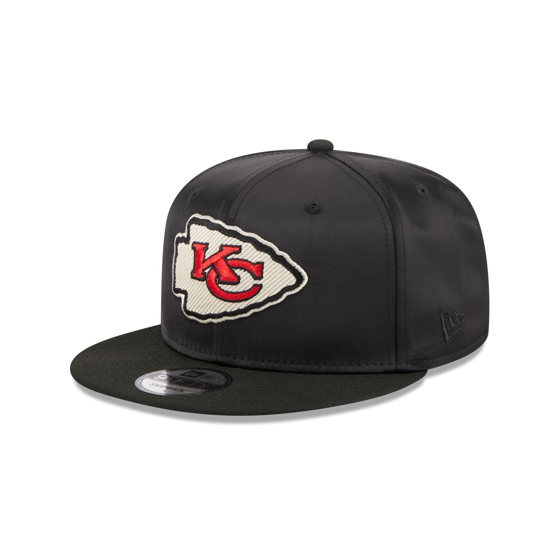 Kansas City Chiefs Satin 9FIFTY Snapback Hat Male Product Image