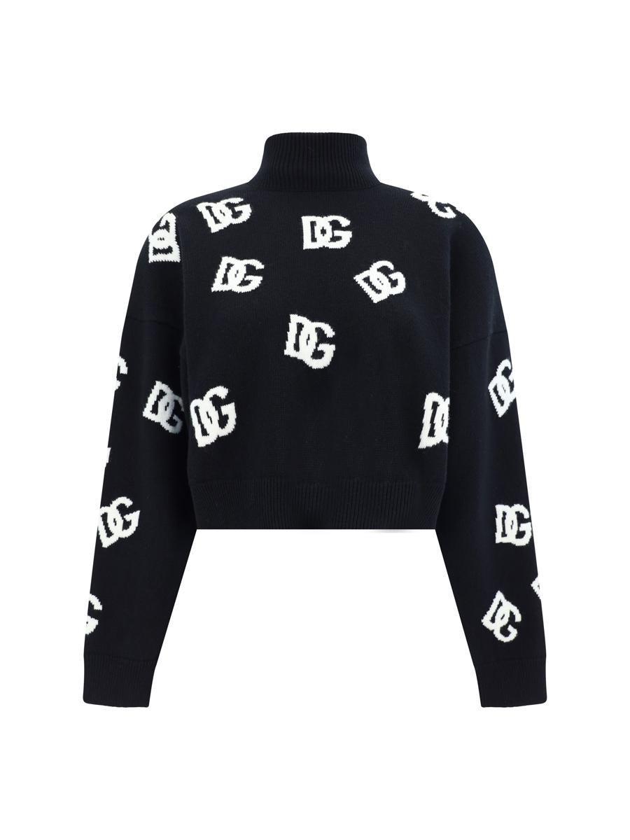 DOLCE & GABBANA Sweaters In Black Product Image