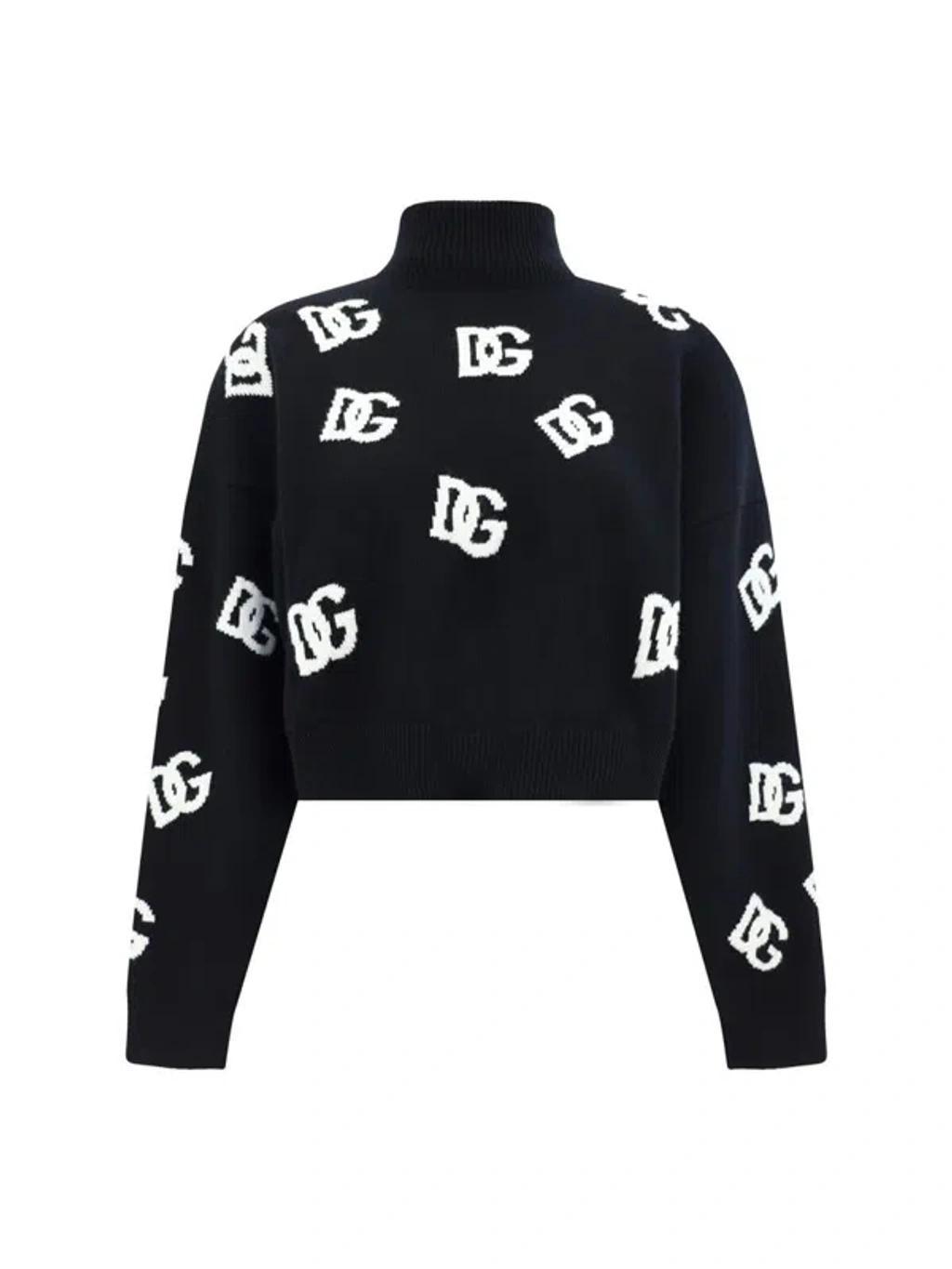 DOLCE & GABBANA Sweaters In Black Product Image