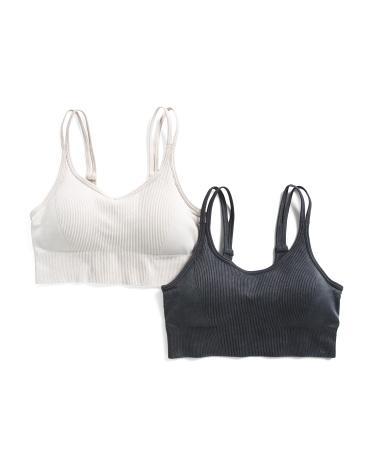 2pk Stone Wash Seamless Malibu Seaside Bras for Women Product Image