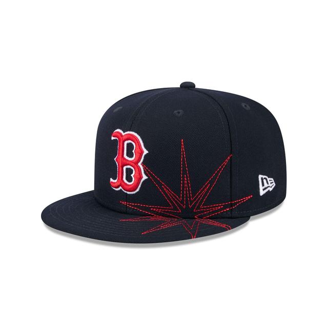 Boston Red Sox Solar Stars 59FIFTY Fitted Hat Male Product Image