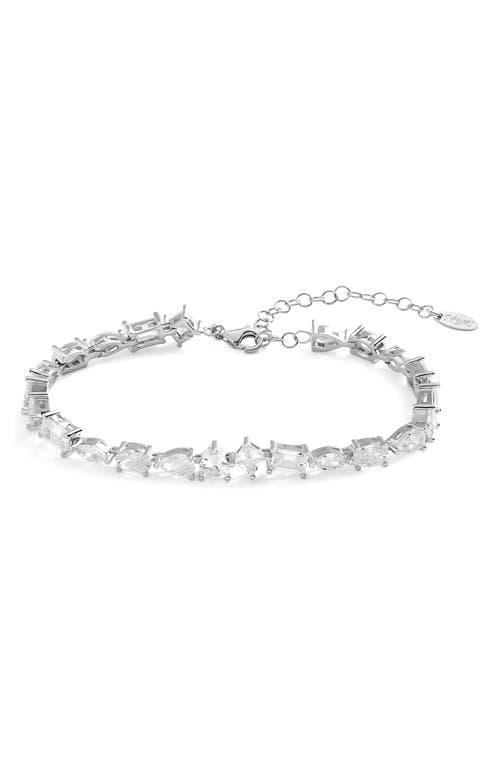 SHYMI Multi Shape Cubic Zirconia Tennis Bracelet Product Image