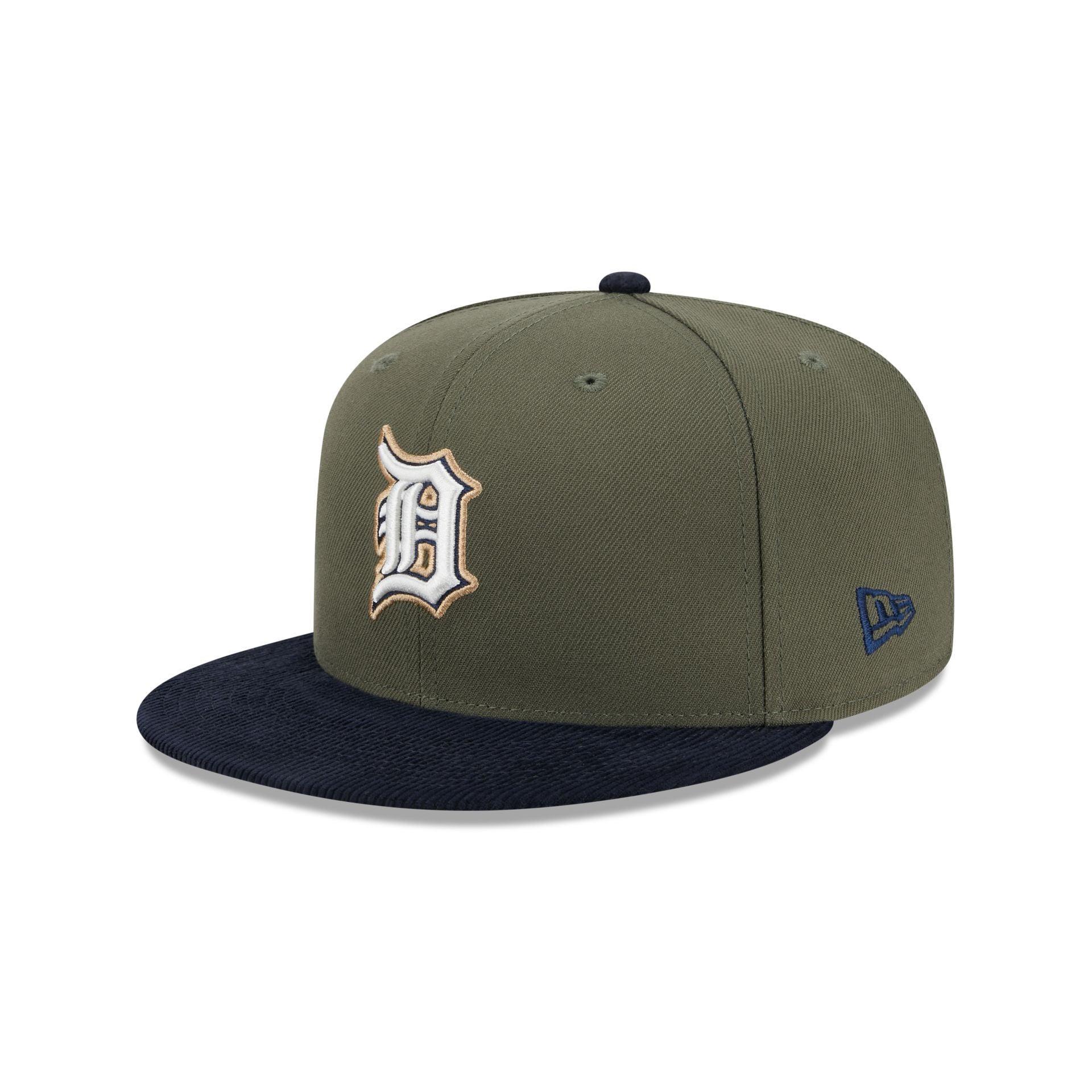 Detroit Tigers Olive Green 59FIFTY Fitted Hat Male Product Image