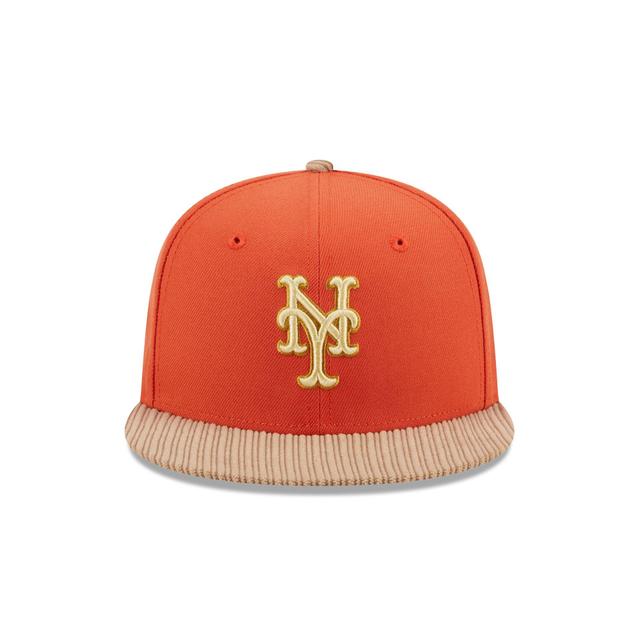 New York Mets Autumn Wheat 9FIFTY Snapback Hat Male Product Image