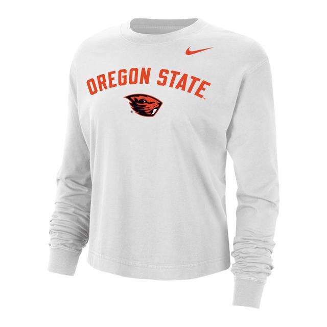 Oregon State Men's Nike College Long-Sleeve Boxy T-Shirt Product Image