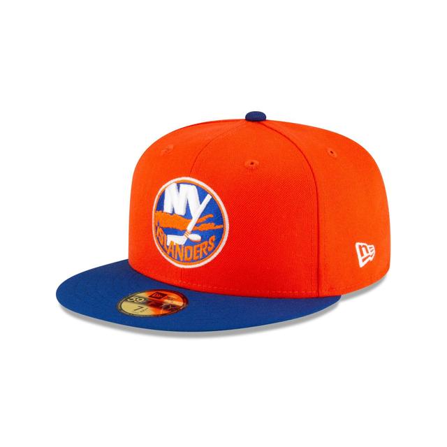 New York Islanders Orange 59FIFTY Fitted Hat Male Product Image