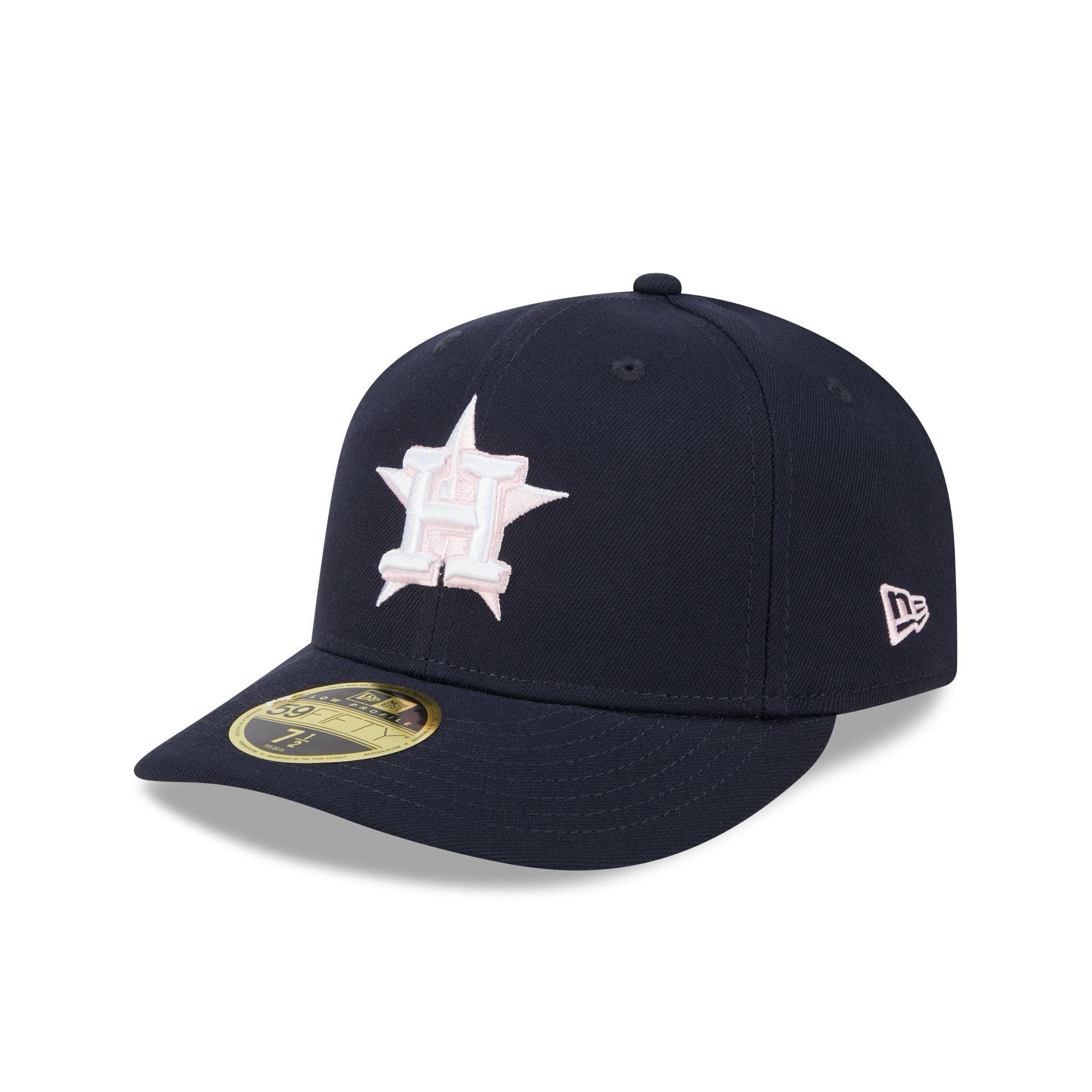 Houston Astros Mother's Day 2024 Low Profile 59FIFTY Fitted Hat Male Product Image