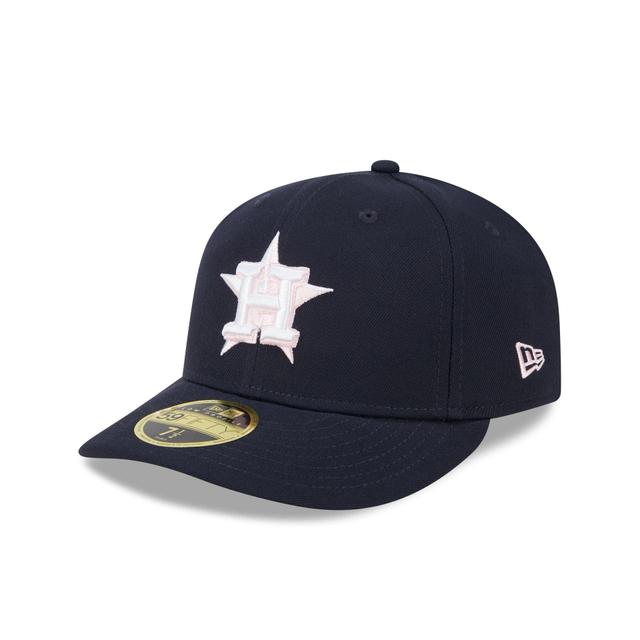 Houston Astros Mother's Day 2024 Low Profile 59FIFTY Fitted Hat Male Product Image