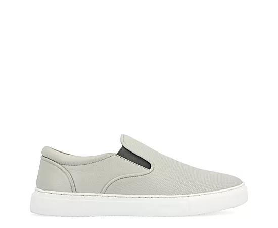 Thomas & Vine Conley Mens Leather Slip-On Sneakers Product Image