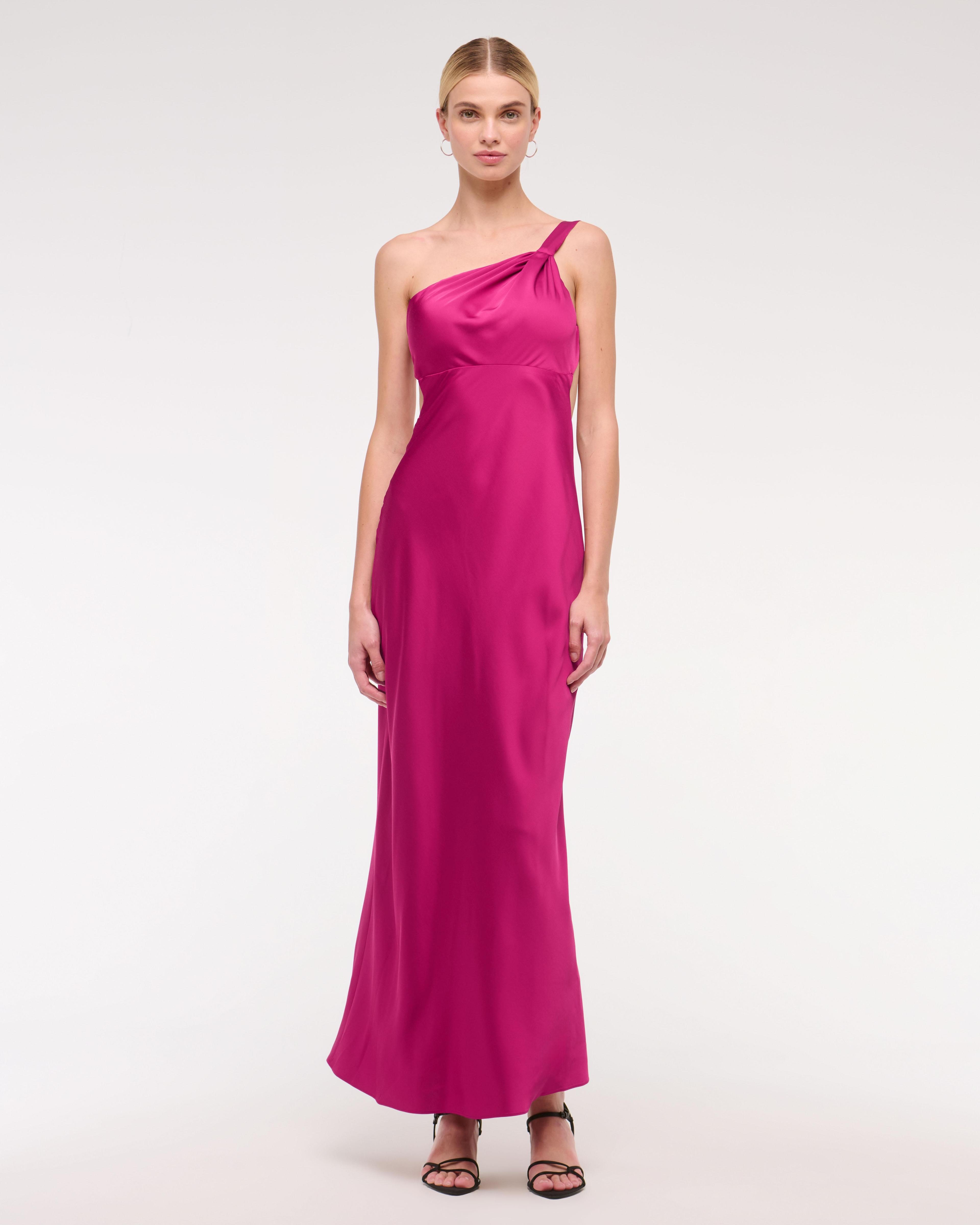 Tie-Back Slip Maxi Dress Product Image