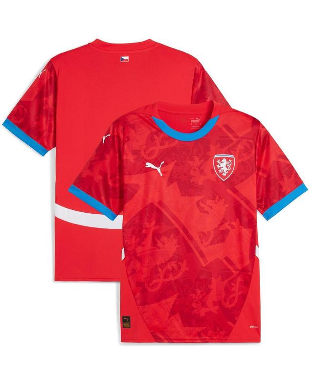 Puma Mens Red Czech Republic National Team 2024 Home Replica Jersey - Red Product Image