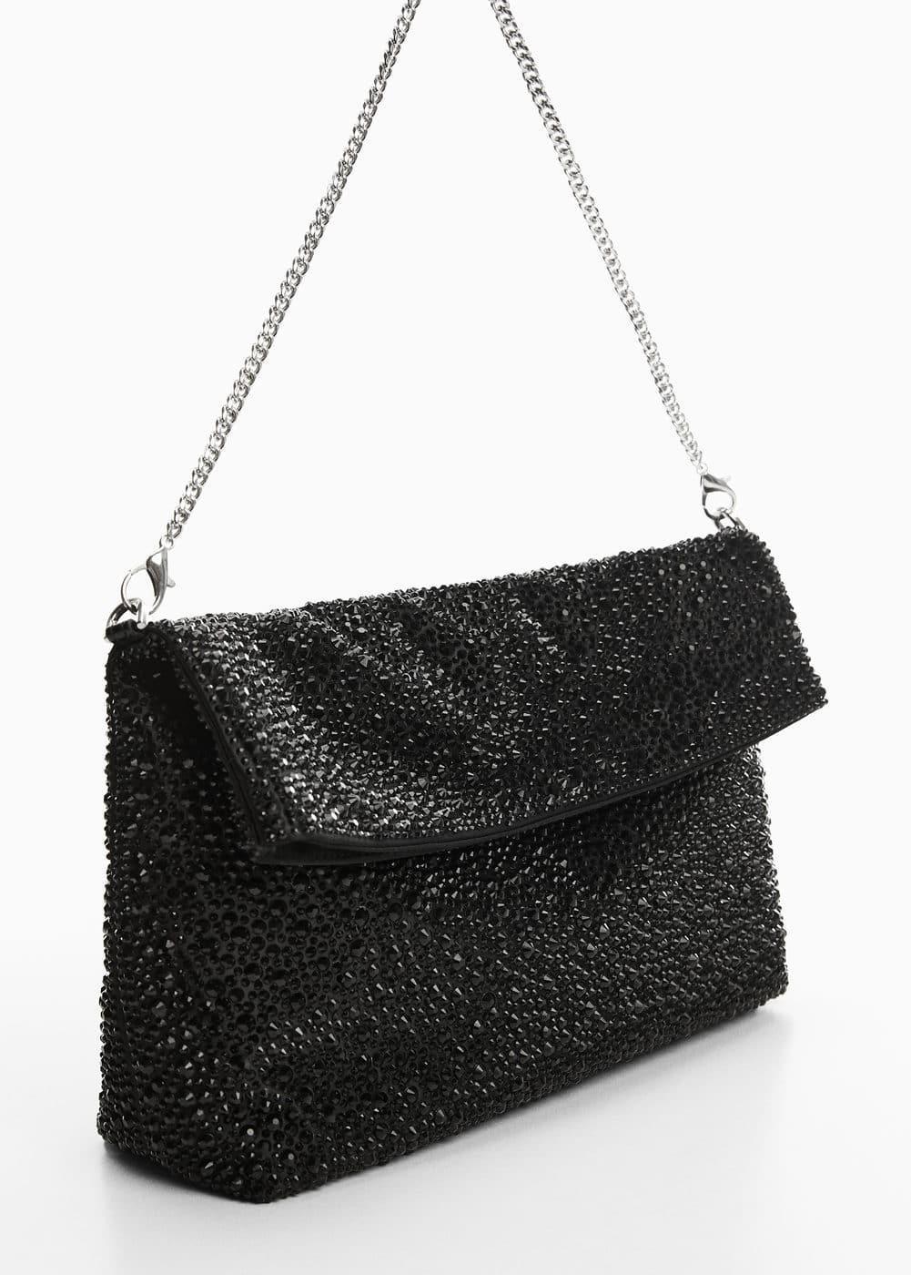 MANGO - Chain bag with crystals - One size - Women Product Image