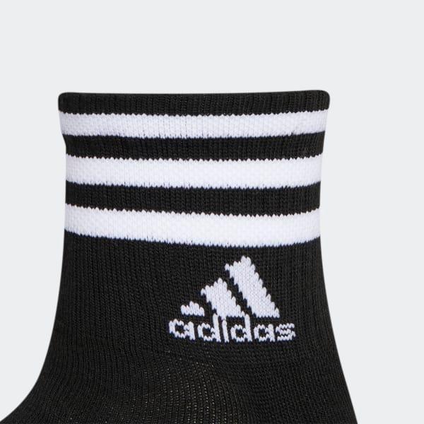 Cushioned 3-Stripes High Quarter Socks 3 Pairs Product Image