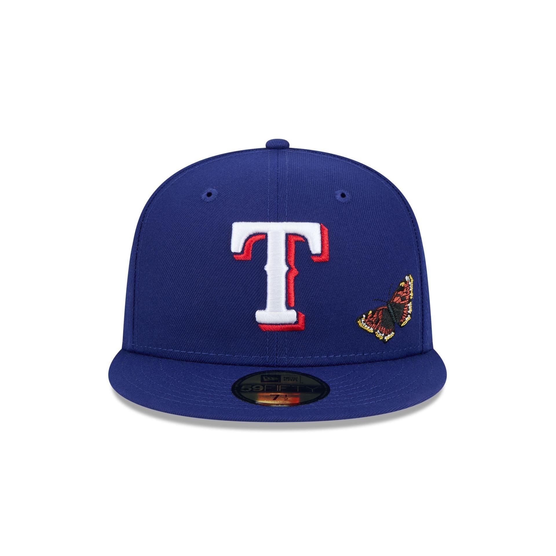 FELT x Texas Rangers Blue 59FIFTY Fitted Hat Male Product Image