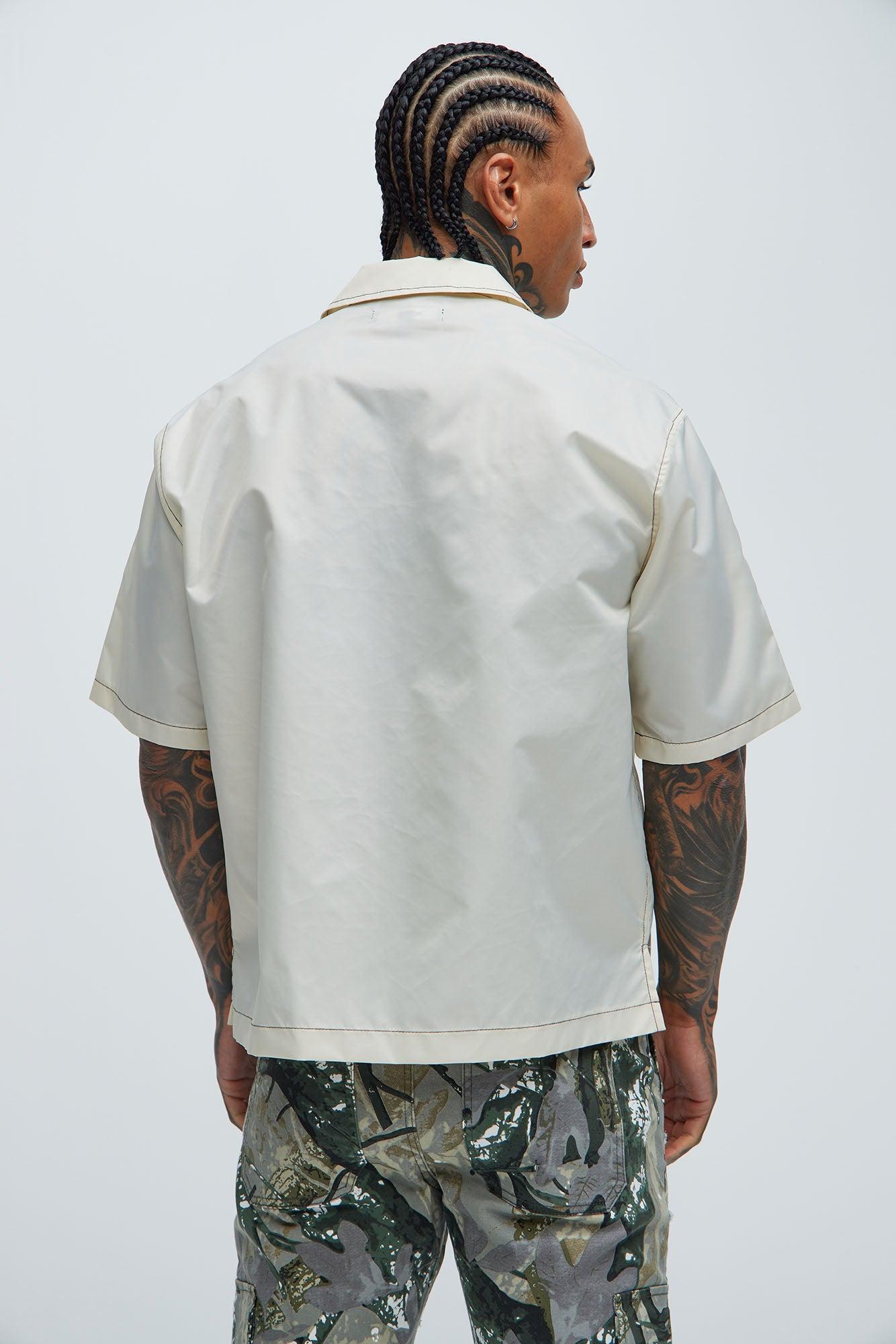 Deonte Shirt - Cream Product Image