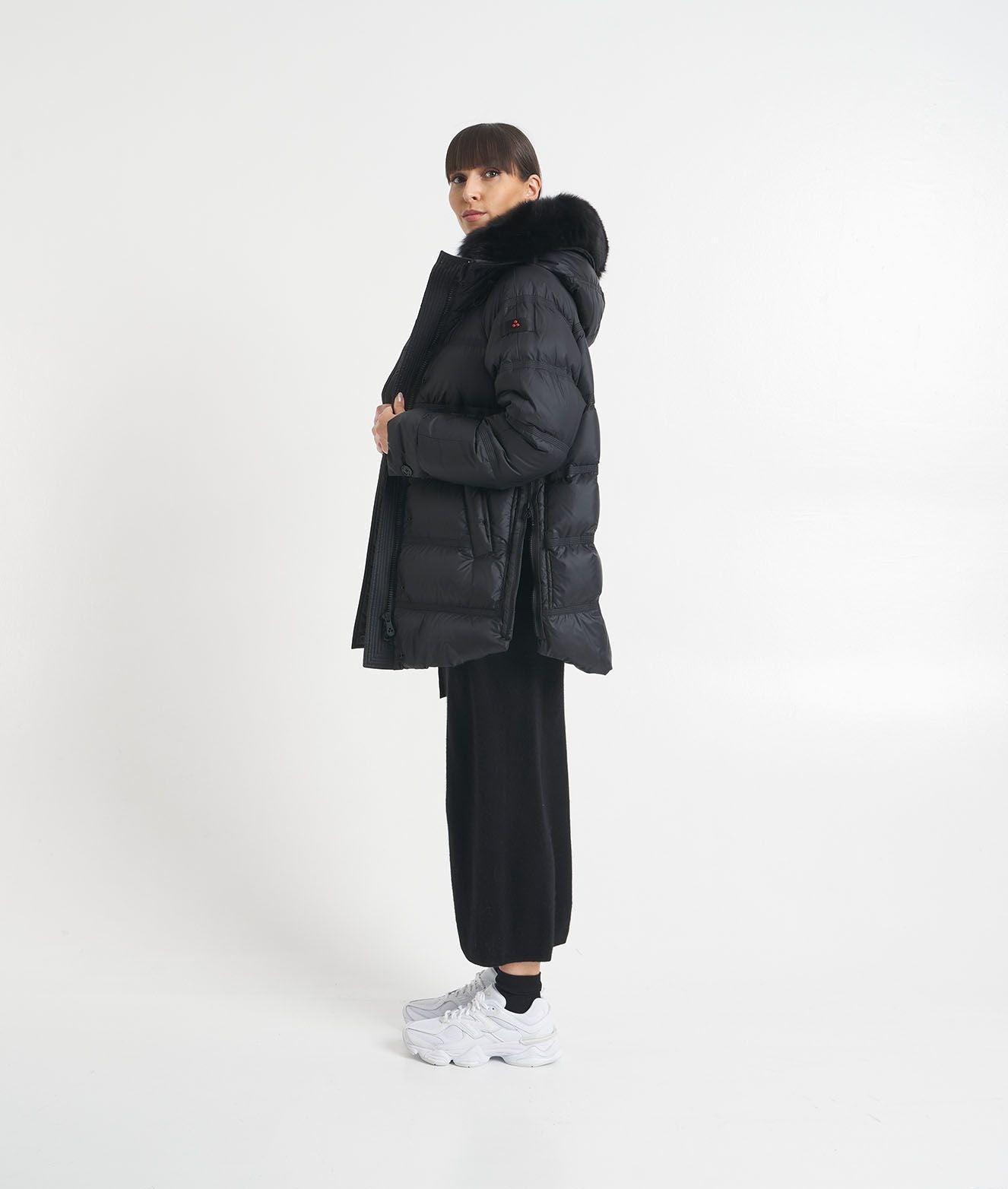 Down jacket with large hood 'Takan' Product Image