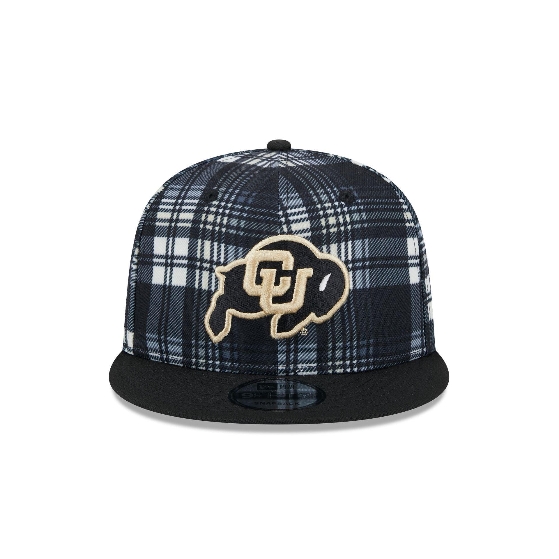 Colorado Buffaloes Plaid 9FIFTY Snapback Hat Male Product Image