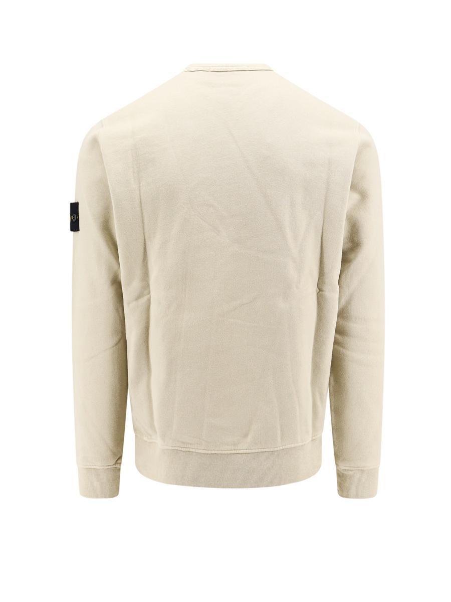 Sweatshirt In Beige Product Image