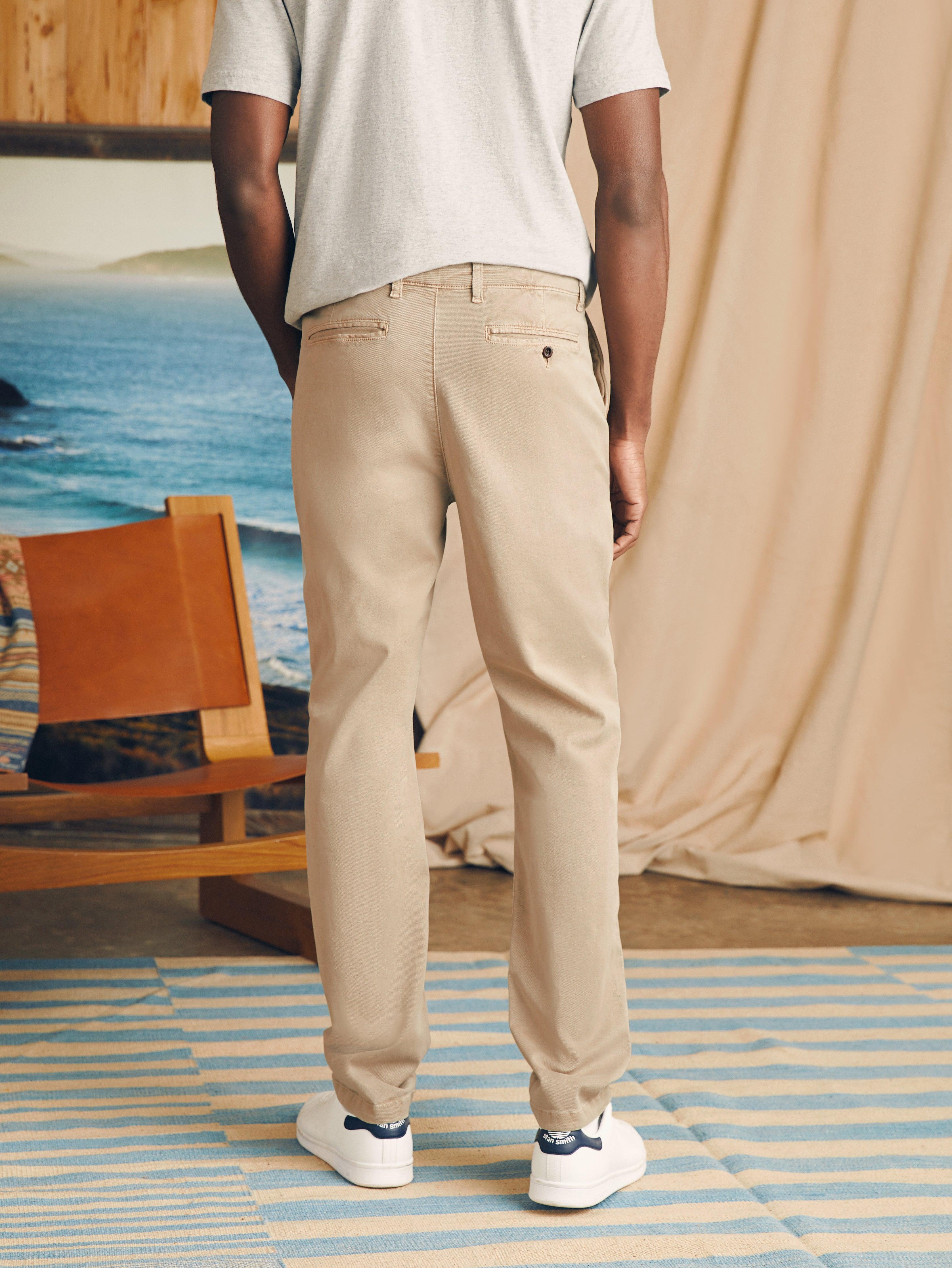 Coastline Stretch Chino (34" Inseam) - Utility Khaki Product Image