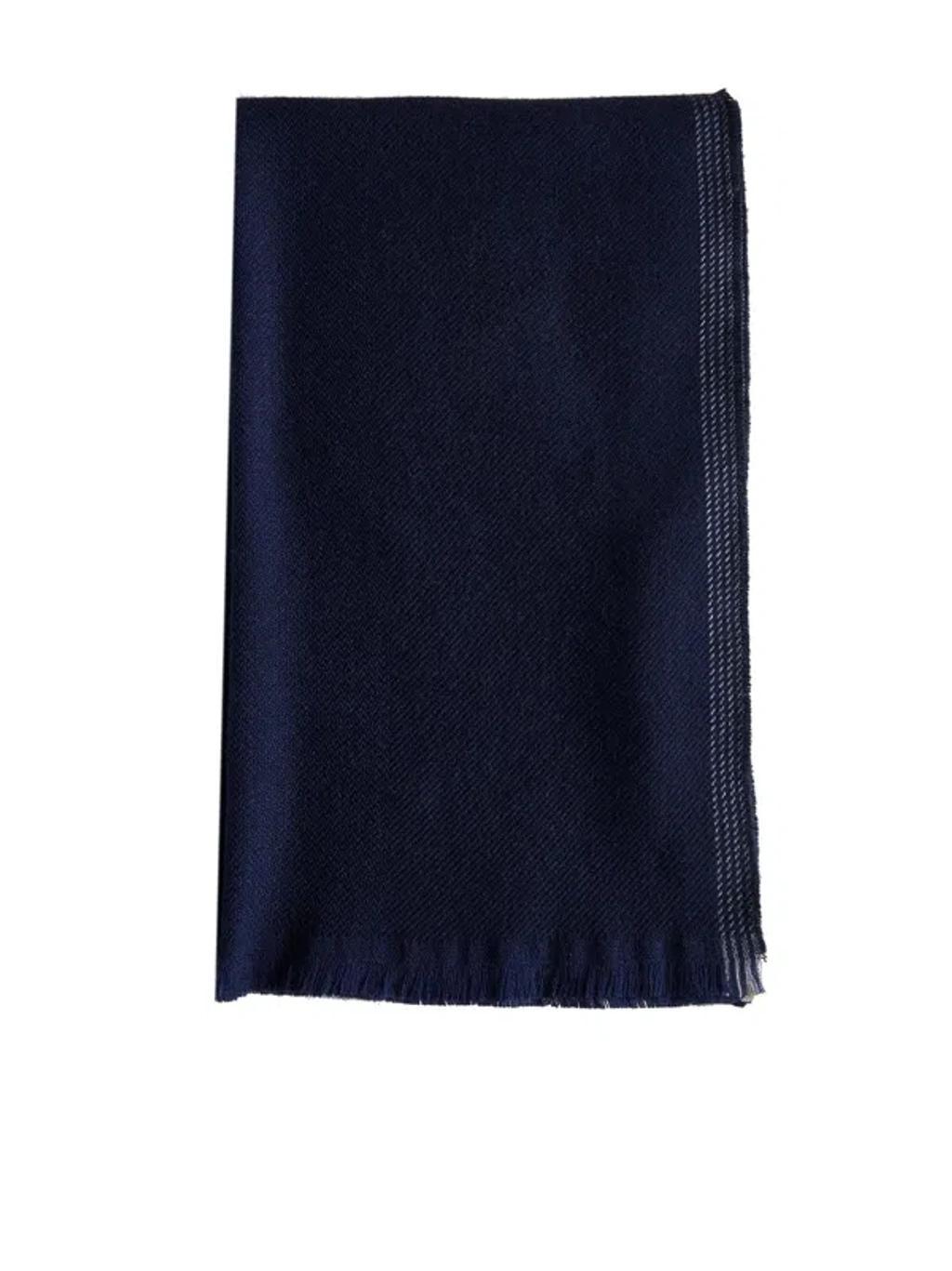 Scarf In Blu Brown Grigio Product Image