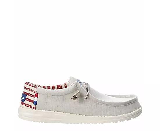 Hey Dude Wally Patriotic Slip-On Product Image