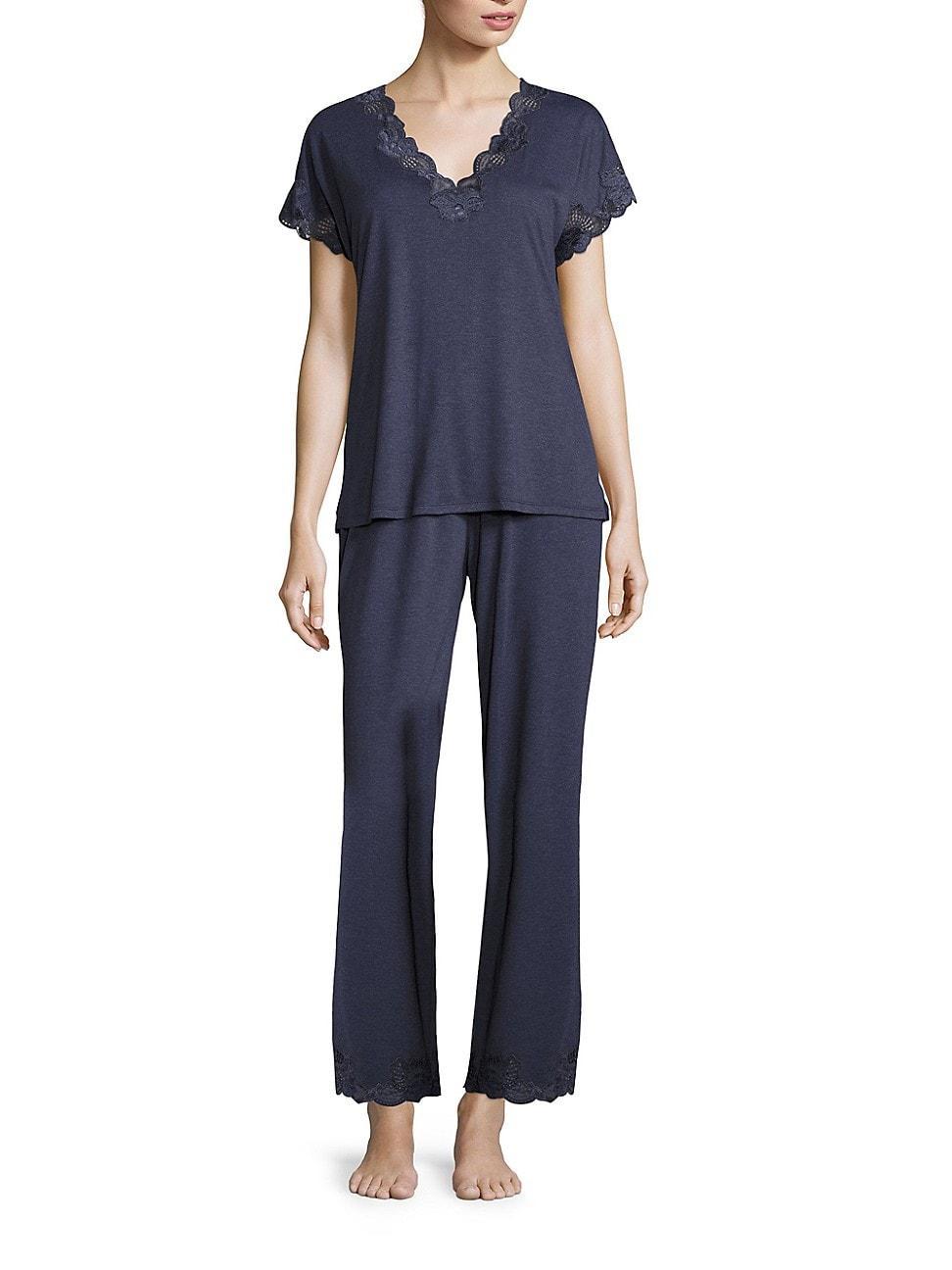 Womens Zen Floral Pajama Set Product Image