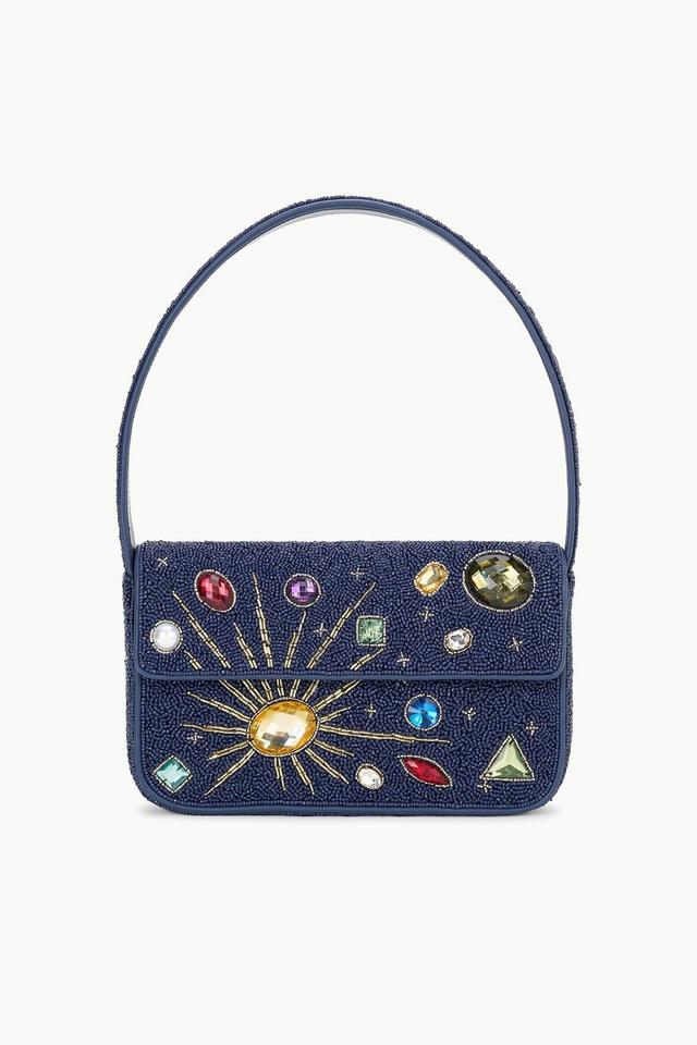 TOMMY BEADED BAG | NAVY CELESTIAL Product Image