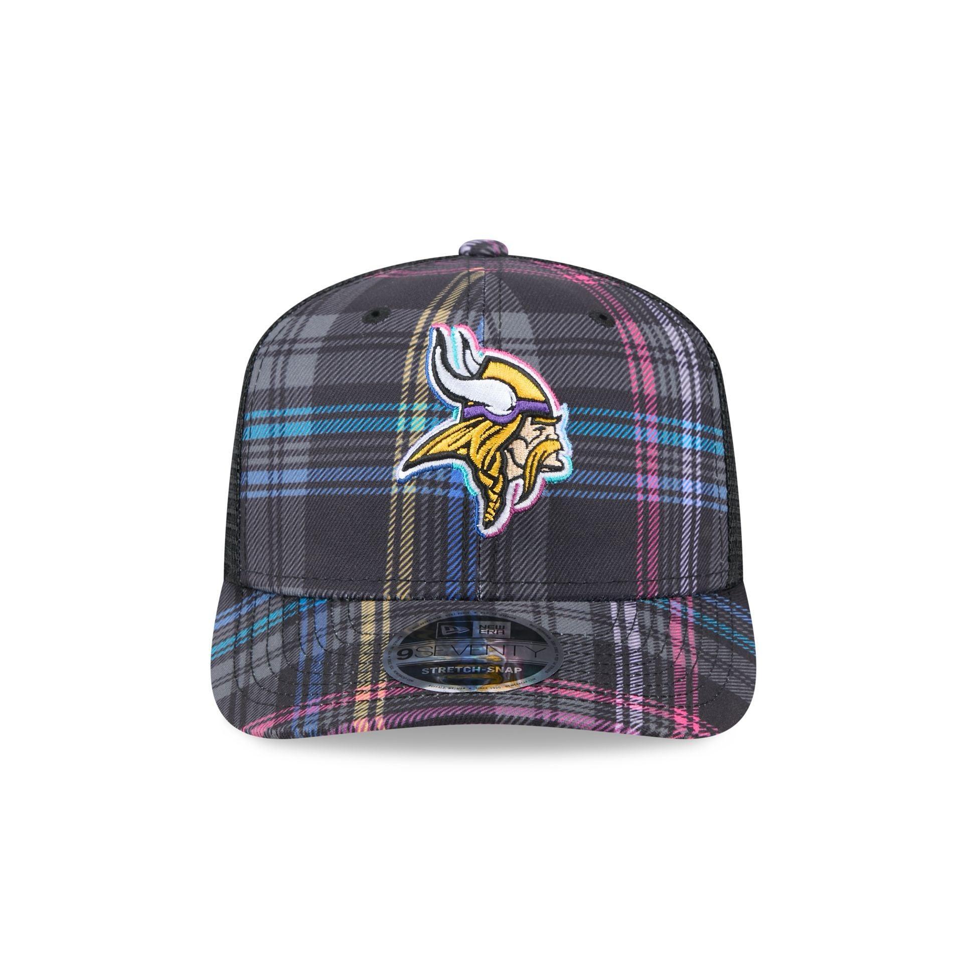 Minnesota Vikings 2024 Crucial Catch 9SEVENTY Trucker Hat Male Product Image