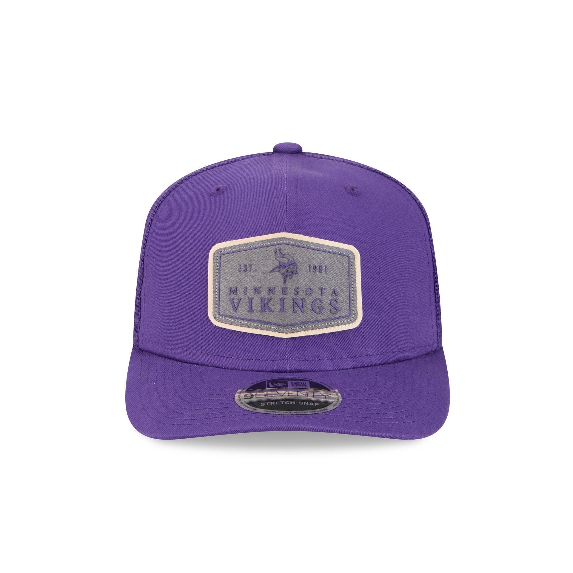 Minnesota Vikings Labeled 9SEVENTY Stretch-Snap Hat Male Product Image