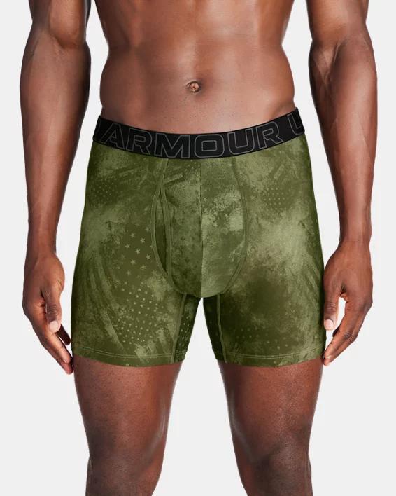 Mens UA Performance Tech Printed 6 Boxerjock Product Image