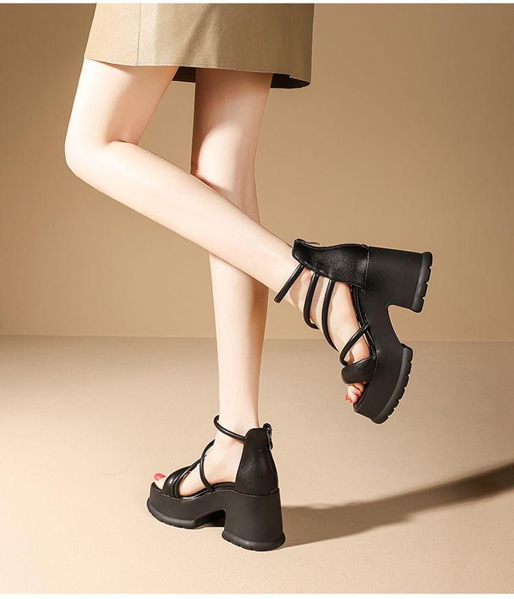 Platform Lace-Up  Sandals product image