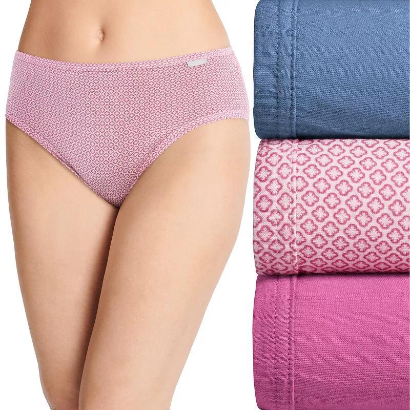 Jockey Elance Hipster Underwear 3 Pack 1482 1488, also available in Plus sizes - Ivory/Sand Product Image