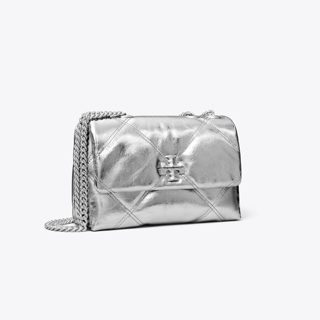 Small Kira Metallic Diamond Quilt Convertible Shoulder Bag Product Image