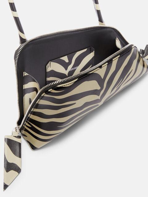 ''Sunrise'' black and safari shoulder bag Product Image