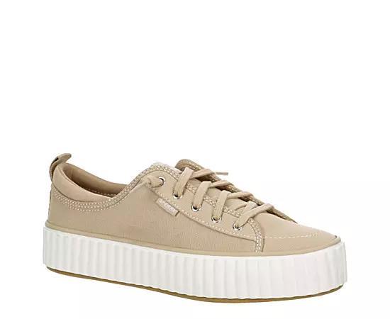 Sperry Womens Pier Wave Platform Lace Up Sneaker Product Image