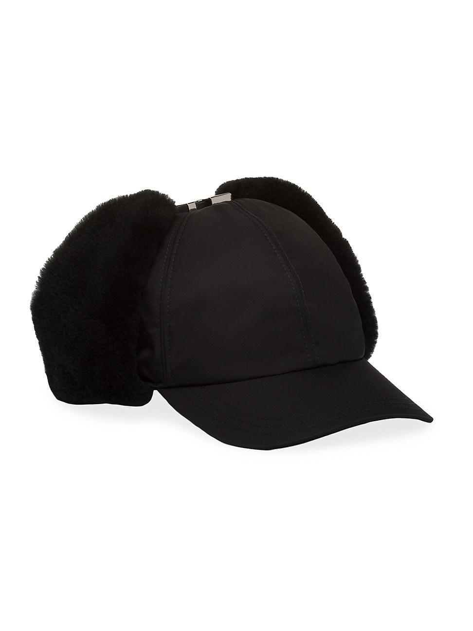 Mens Re-Nylon And Shearling Hat Product Image