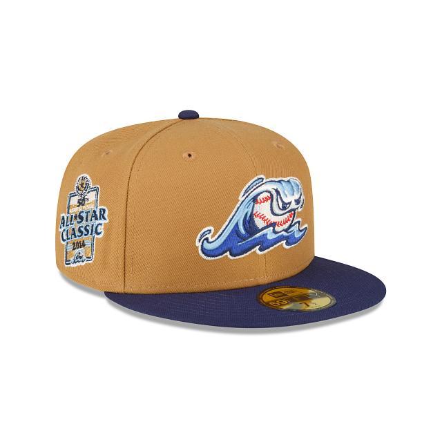 West Michigan Whitecaps Wheat 59FIFTY Fitted Hat Male Product Image