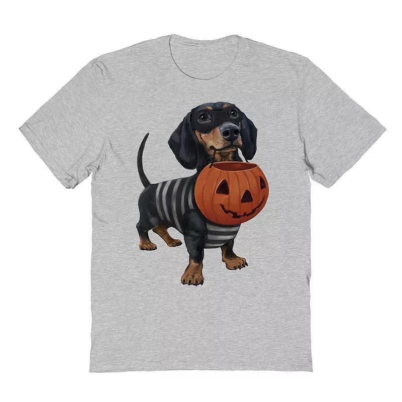 Mens Happy Halloweenie Halloween Graphic Tee Product Image