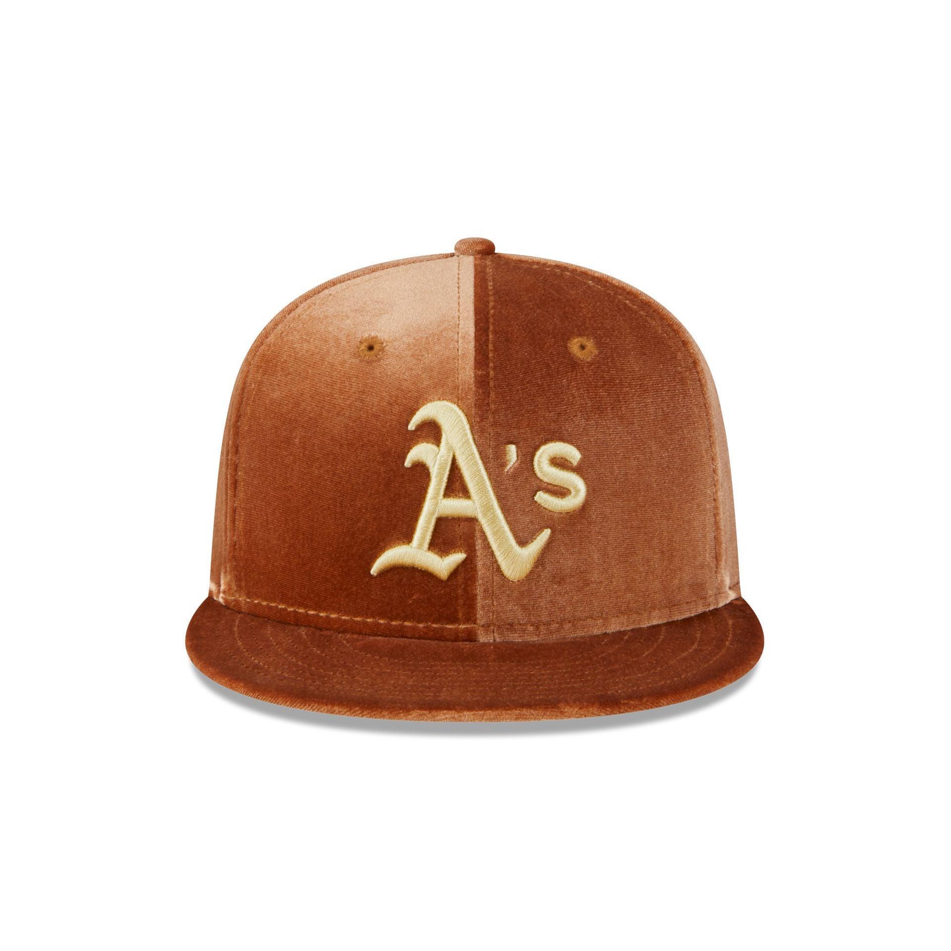 Oakland Athletics Vintage Velvet 59FIFTY Fitted Hat Male Product Image