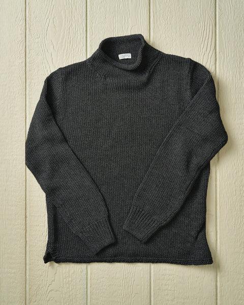 Fisherman's Sweater in Charcoal Product Image