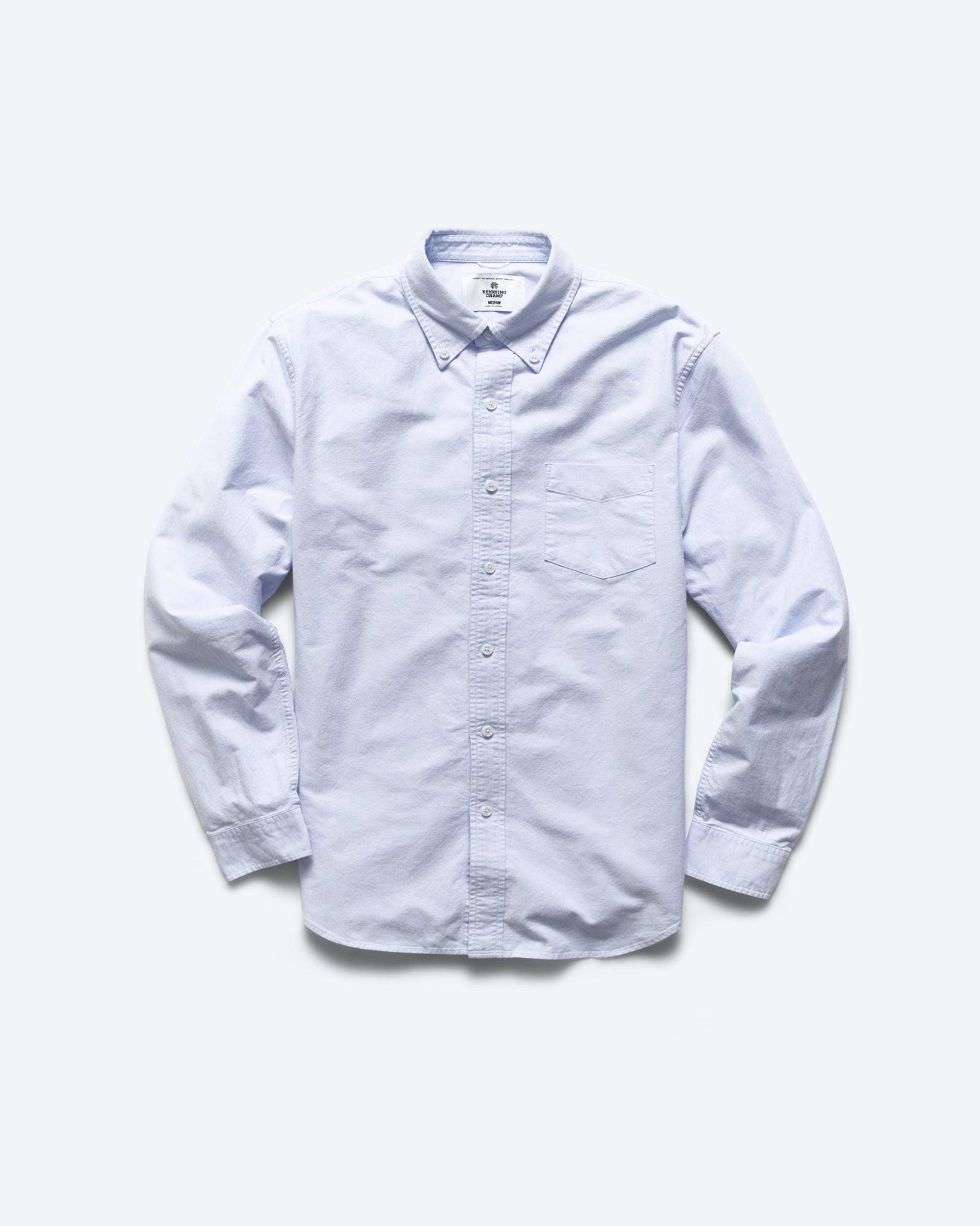 Cotton Oxford Windsor Shirt Male Product Image