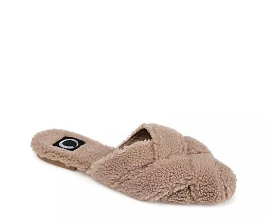 Journee Collection Womens Faux Fur Sereena Slipper Product Image