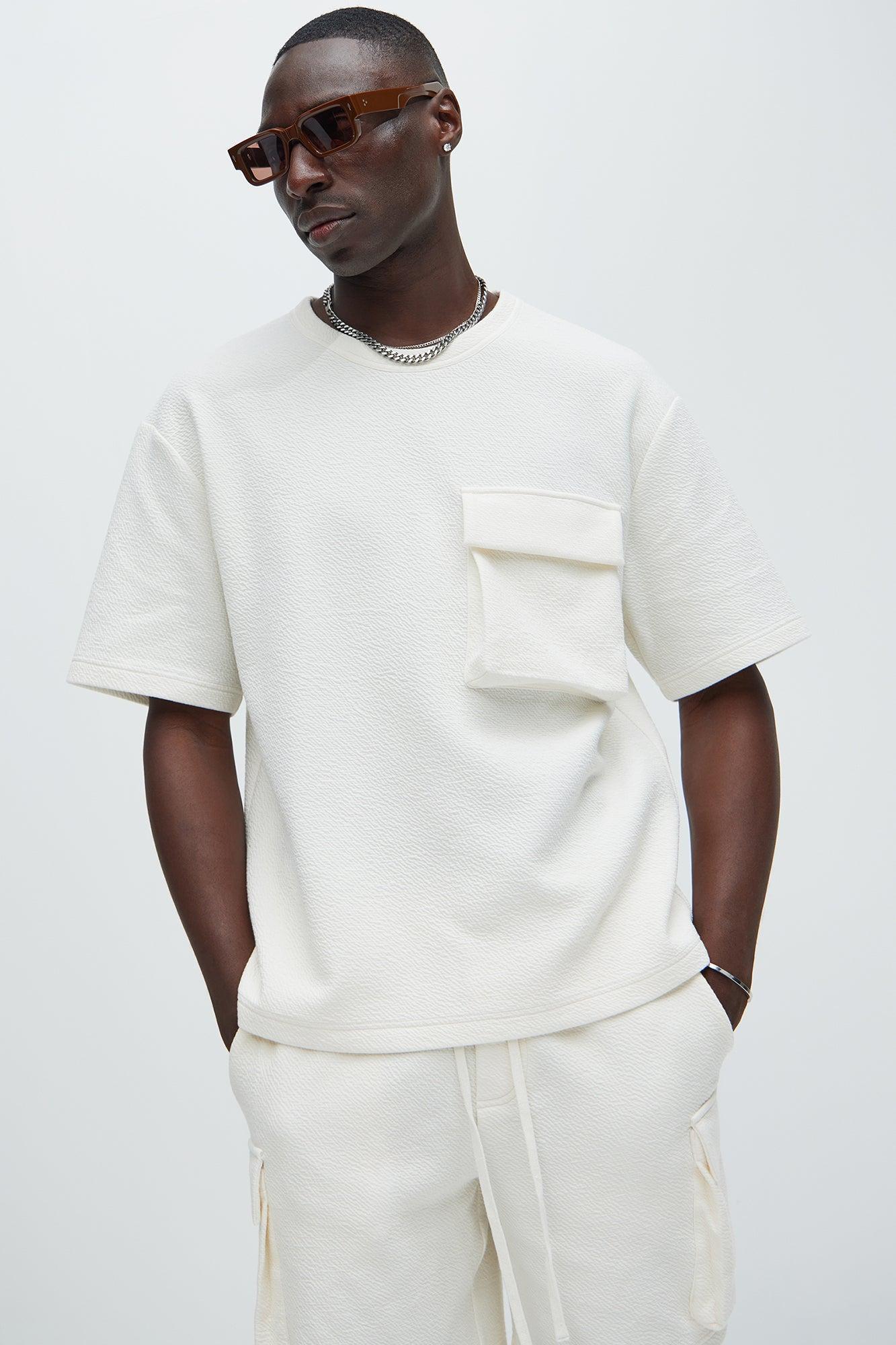 Lewis Tee Shirt - Cream Product Image