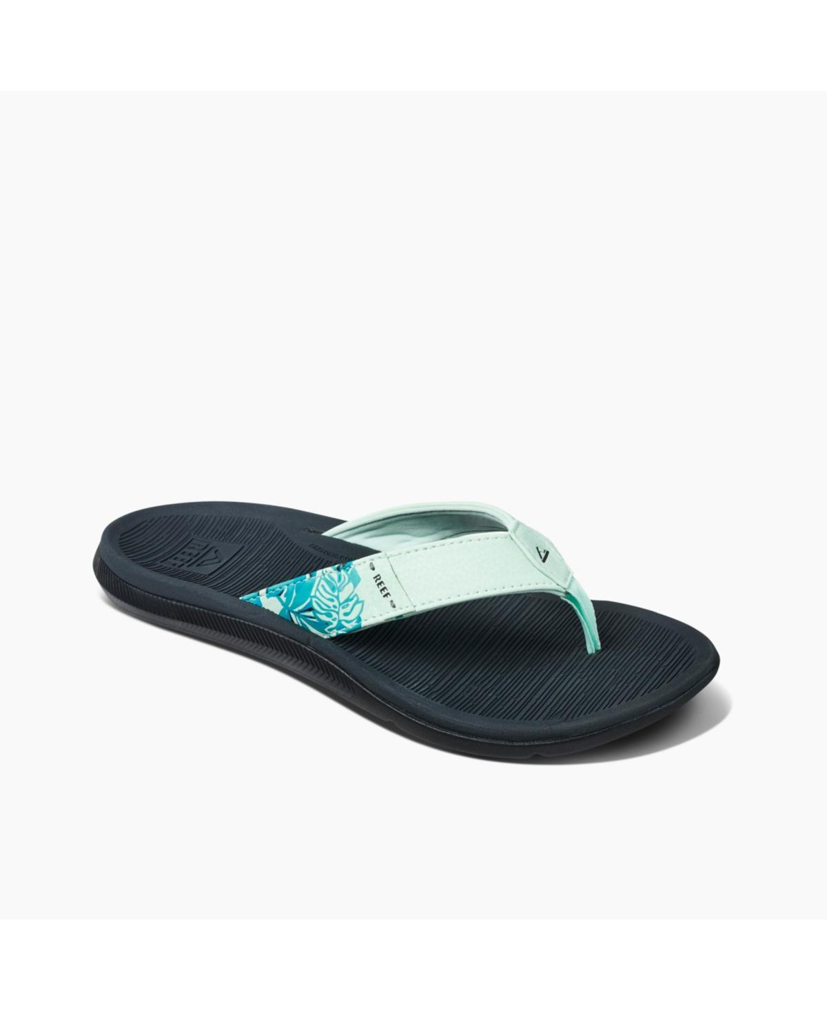 Reef Womens Santa Ana Vegan Leather Flip Flops Product Image