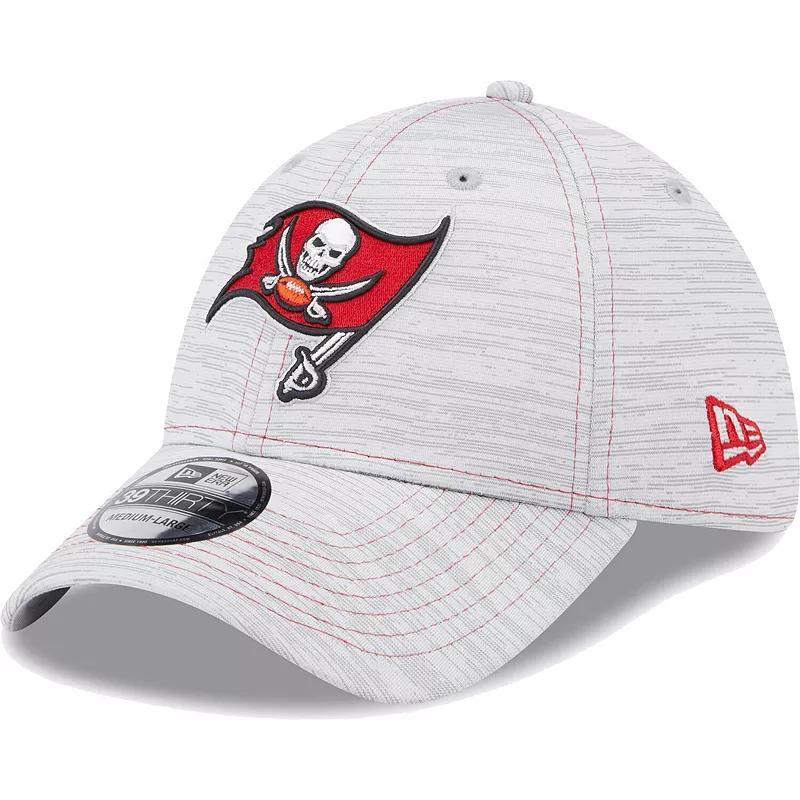 Mens New Era Gray Tampa Bay Buccaneers Speed 39THIRTY Flex Hat Product Image