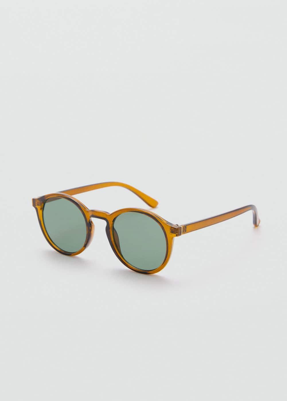 MANGO MAN - Rounded sunglasses - One size - Men Product Image